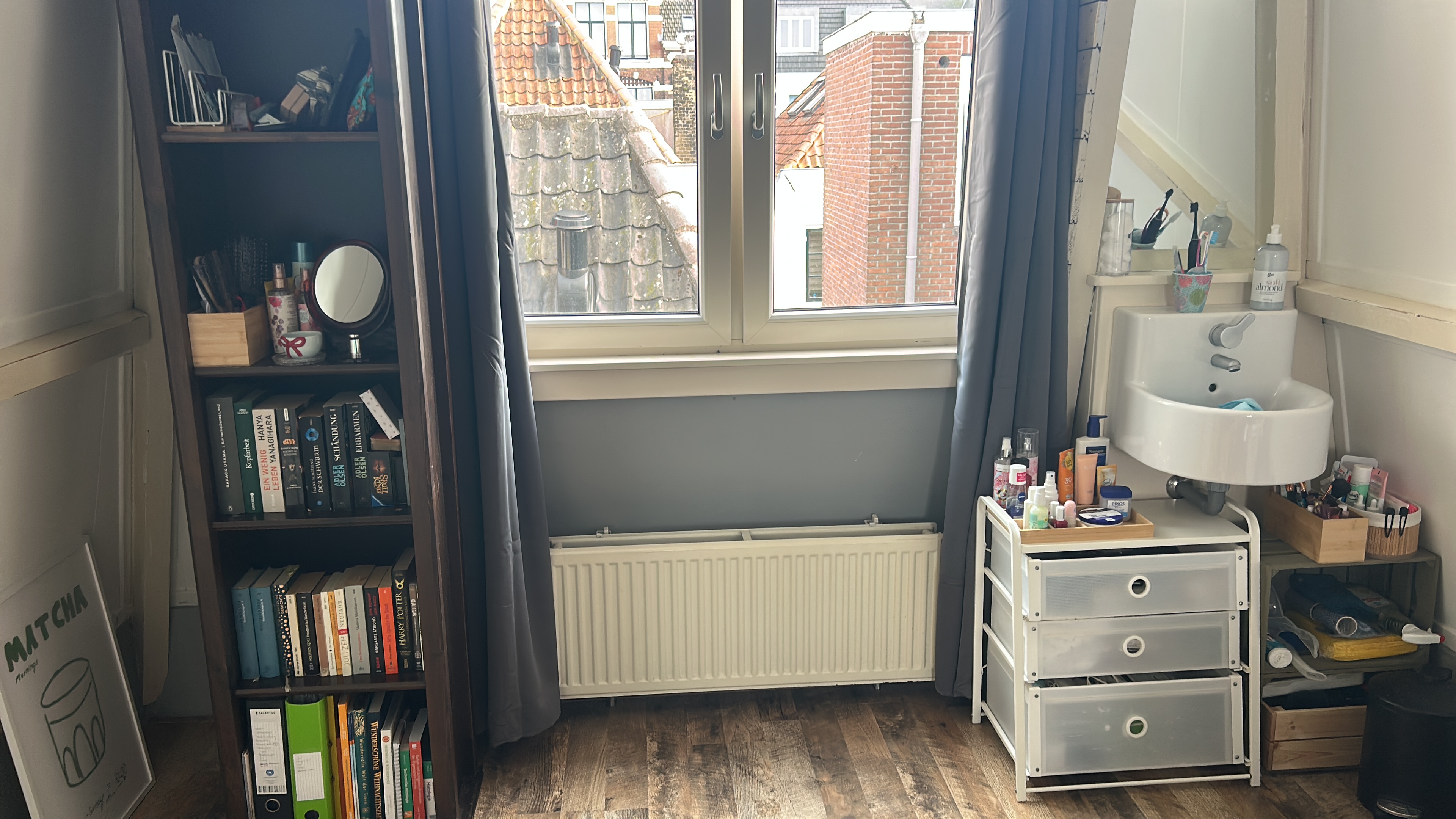 Big attic room available.