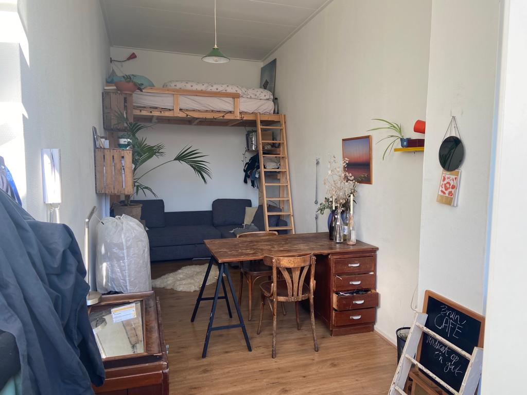 3 ruime studentenkamers aan het Damsterdiep