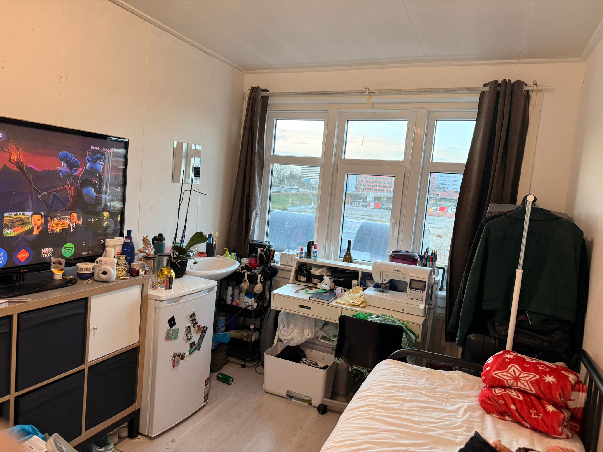 Split-level appartement vrij in het centrum