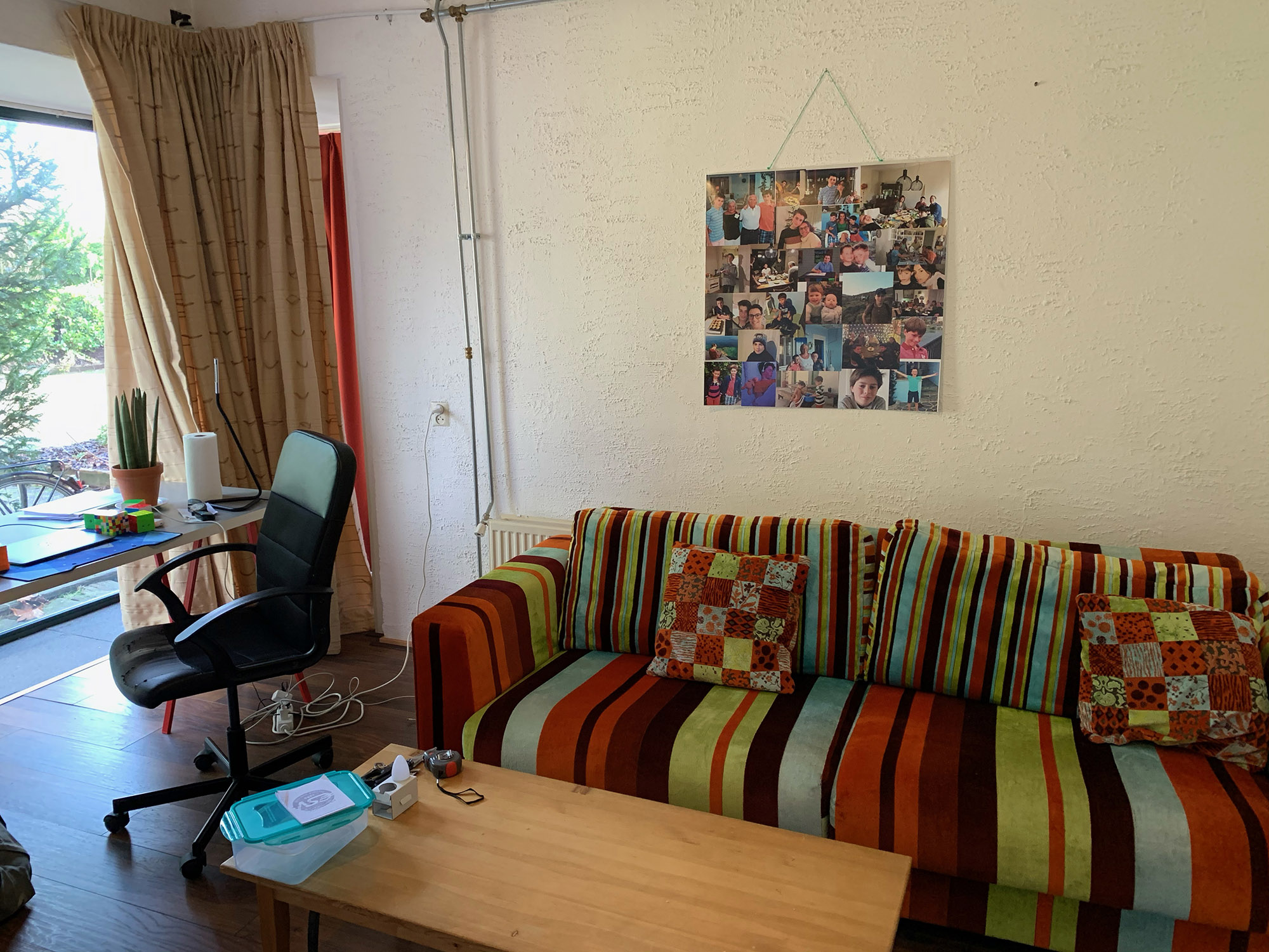 Grote kamer in rustige, groene omgeving