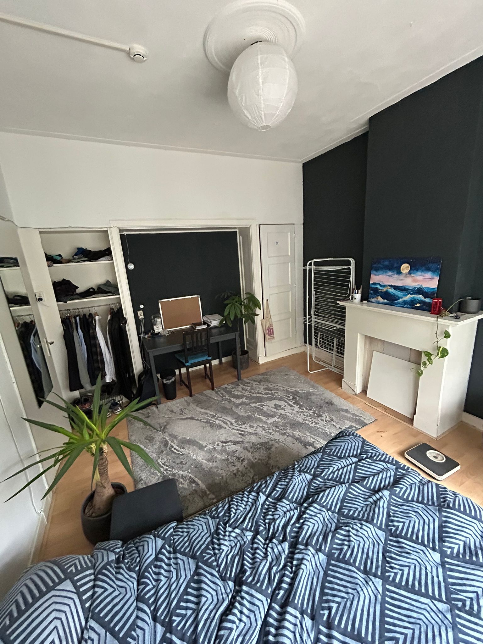Gemeubileerde kamer in de schildersbuurt.